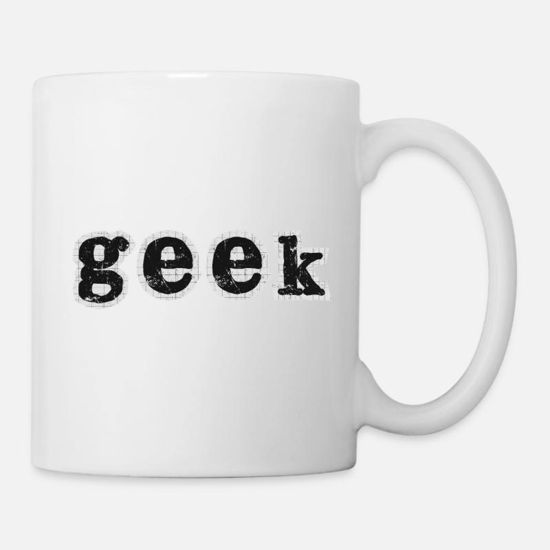 Geek - Mugg - vit