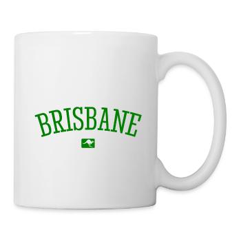 Brisbane Australia Down Under Kangaroo Koala - Mug - white - Right
