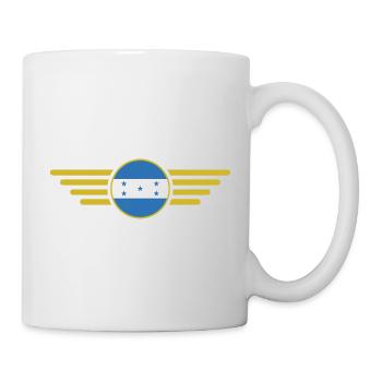 J’aime le Honduras, Style Design T-Shirt - Mug blanc - blanc - Droite