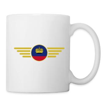 I love Lichtenstein, elegance style design T-Shir - Mug - white - Right