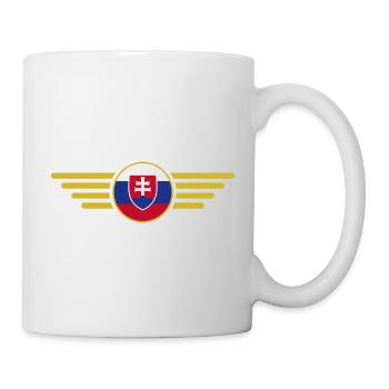 I love Slovakia, elegance style design T-Shirt - Mug - white - Right