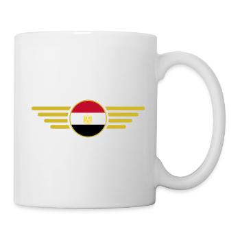 J’aime l’Égypte, T-Shirt Design Style Élégance - Mug blanc - blanc - Droite