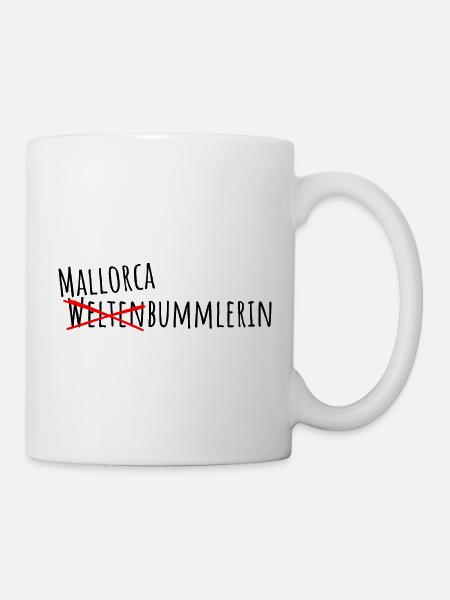 Allorca Ummler, pas un globe-trotter - Mug blanc - blanc