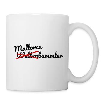 Majorque poussette, pas un globe-trotter - Mug blanc - blanc - Droite