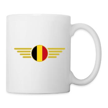 I Love Belgium, Elegance Style Design T-Shirt - Mug - white - Right