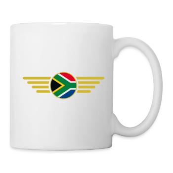 J’aime l’Afrique du Sud, T-Shirt Design Style Élégance - Mug blanc - blanc - Droite