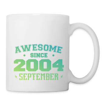 September 2004 Geburtstagsgeschenk September 2004 - Tasse - Weiß - Rechts