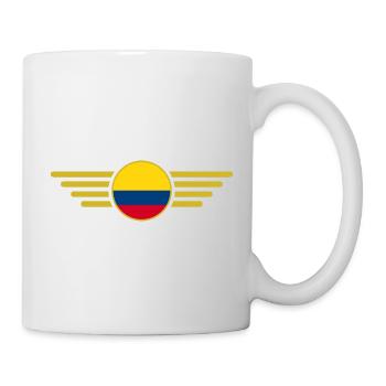 I Love Colombia, Style Design T-Shirt, Clothing - Mug - white - Right