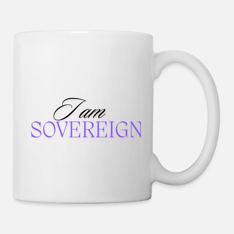 Je suis souverain 3 - Mug blanc - blanc