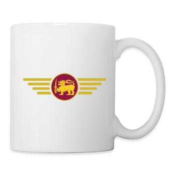 J’aime le Sri Lanka, T-shirt design de style élégance - Mug blanc - blanc - Droite
