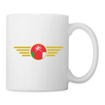 I Love Oman, Elegance Style Design T-Shirt - Mug - white - Right