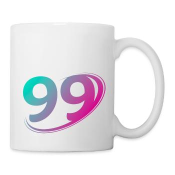 Number 99 multicolor - Mug - white - Right