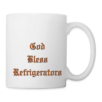 GodBlessRefrigerators - Mug - white - Right