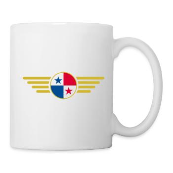 Ich liebe Panama, Eleganz Stil Design T-Shirt - Tasse - Weiß - Rechts