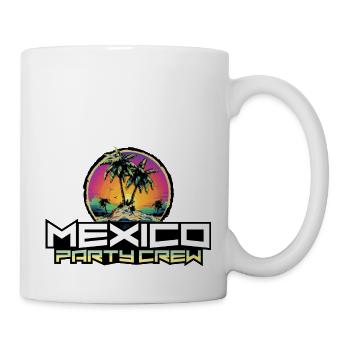 Vacances de l’équipage de la fête au Mexique - Mug blanc - blanc - Droite