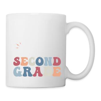 Oh hey, Lehrer, Schüler der zweiten Klasse, 2. Klasse - Tasse - Weiß - Rechts