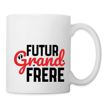 Futur grand frère - annonce futur grand frère - Mug blanc - blanc - Droite