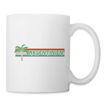 Urlaub Argentinien - Tasse - Weiß - Rechts