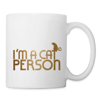I'm a cat person - Mug - white - Right