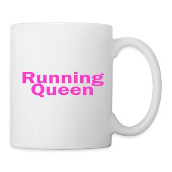 Running Queen - Tasse - Weiß - Rechts