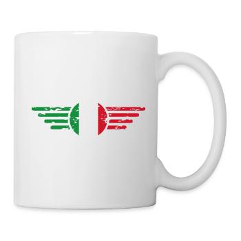 I Love Italy Elegance Style Design T-Shirt - Mug - white - Right