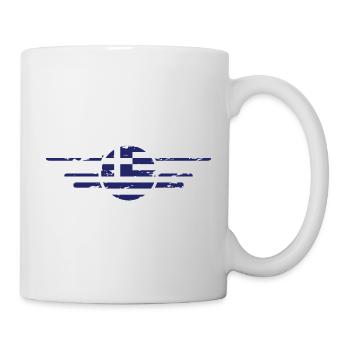 ich liebe Griechenland, Stil Design T-Shirt - Tasse - Weiß - Rechts