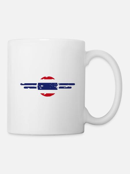 I Love Thailand, Elegance Style Design T-Shirt - Mug - white