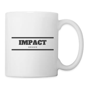 Impact Design Logo black - Mug - white - Right