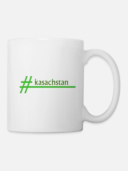 Geschenk für kasachstan - Tasse - Weiß