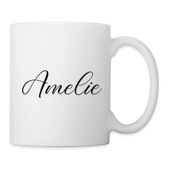 amelie name - Tasse - Weiß - Rechts