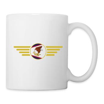 American Samoa, Elegance Style Design T-Shirt - Mug - white - Right