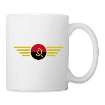 I Love Angola, Elegance Style Design T-Shirt - Mug - white - Right