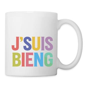 J'suis bieng - Mug blanc - blanc - Droite