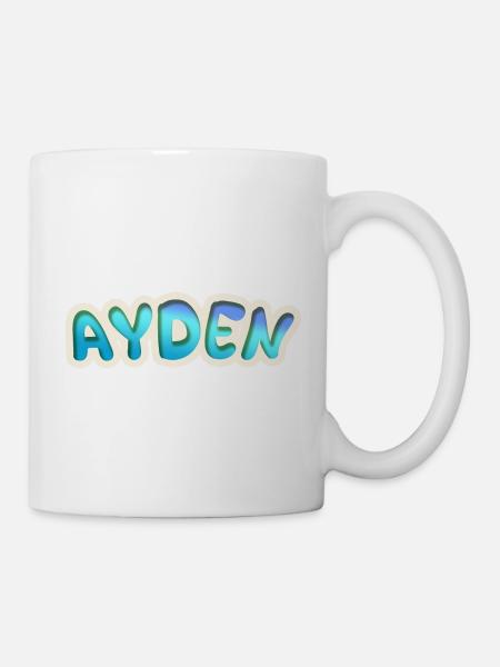 Geschenk für Ayden - Tasse - Weiß