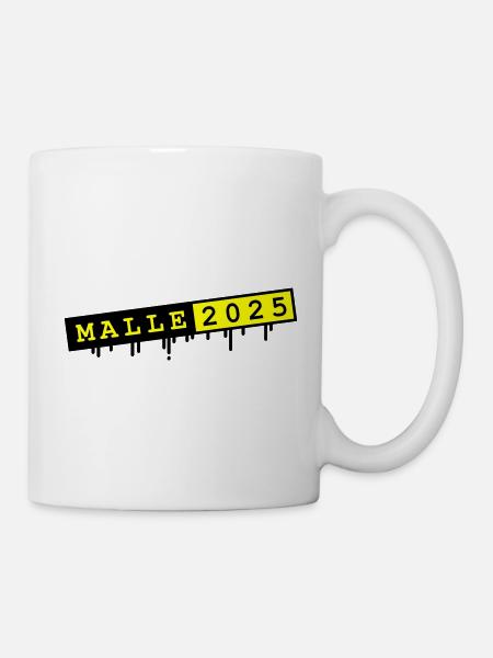 Malle 2025 - Tasse - Weiß