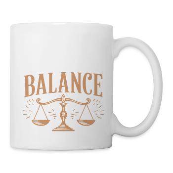 Balance - Mug blanc - blanc - Droite