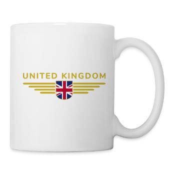 I Love Britain UK, Style Design T-Shirt - Mug blanc - blanc - Droite
