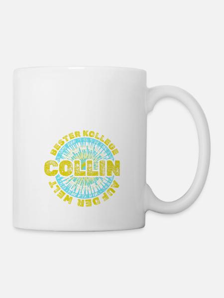 Collin als Vorname - Tasse - Weiß