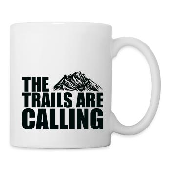 Trail Running Sport - Tasse - Weiß - Rechts