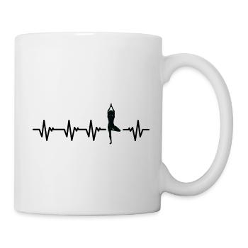 Yoga Meditation Spa Namaste - Tasse - Weiß - Rechts