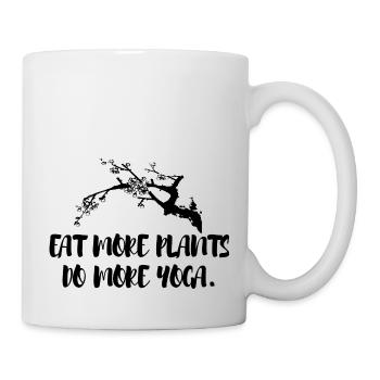 Yoga Meditation Spa Namaste - Tasse - Weiß - Rechts