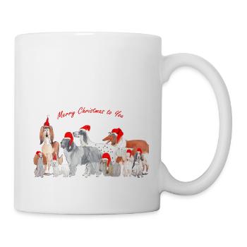 Christmas Dogs - Christmas Dogs 3 - Mug - white - Right