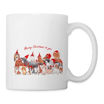 Christmas Dogs - Christmasdogs 2 - Mug - white - Right