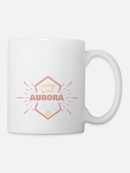 Geschenk für Aurora - Tasse - Weiß