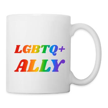 LGBTQ-Verbündeter - Tasse - Weiß - Rechts