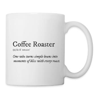 Coffee Roaster T-Shirt - Mug - white - Right