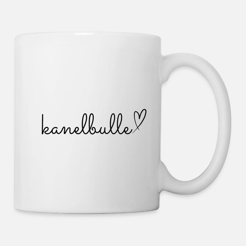 Kanelbulle - Tasse - Weiß