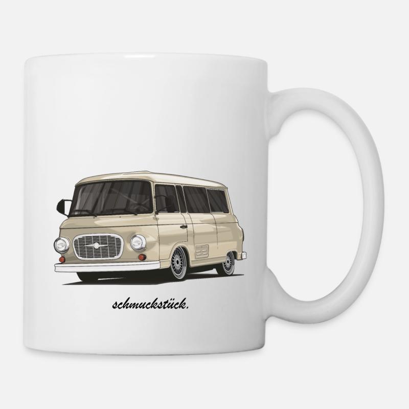 Barkas B1000 // Illustration - Tasse - Weiß
