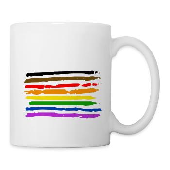 Pride Flag More Colors - Mug - white - Right
