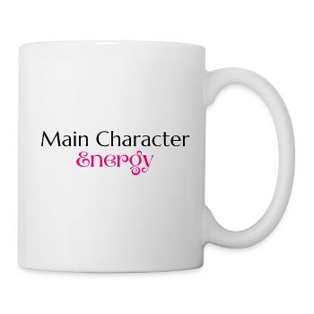 Main character energy - Mug - white - Right